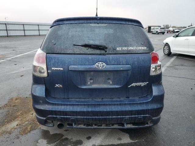 2T1KR32E56C609205 - 2006 TOYOTA COROLLA MA XR BLUE photo 6