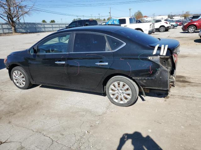 3N1AB7AP7DL793151 - 2013 NISSAN SENTRA S BLACK photo 2