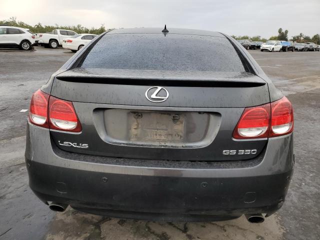 JTHBE96S390044027 - 2009 LEXUS GS 350 GRAY photo 6