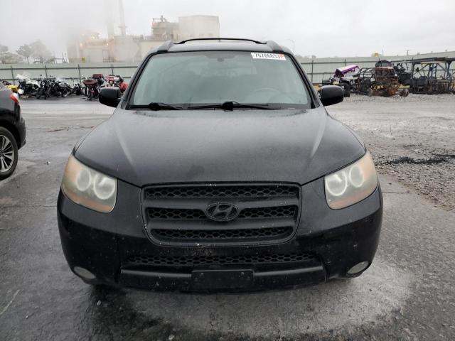 5NMSH13E77H064125 - 2007 HYUNDAI SANTA FE SE BLACK photo 5