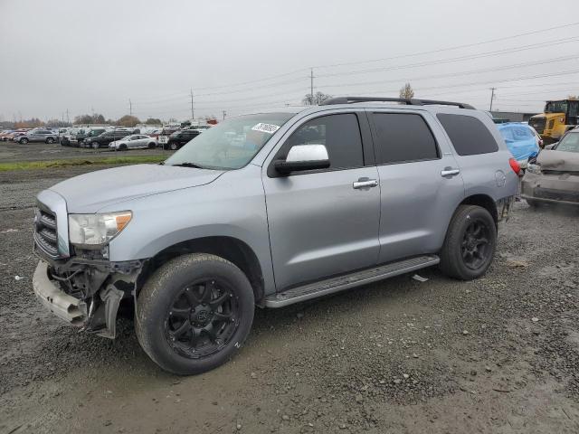 5TDJY5G12DS092272 - 2013 TOYOTA SEQUOIA LIMITED GRAY photo 1