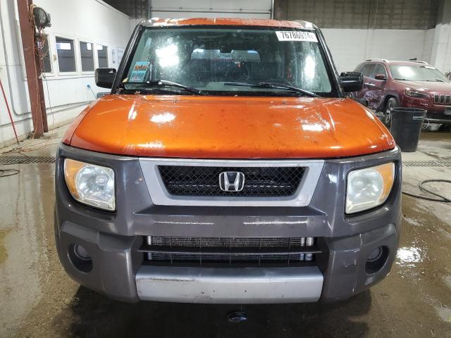 5J6YH28543L028257 - 2003 HONDA ELEMENT EX ORANGE photo 5