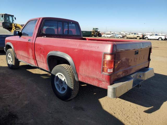 1B7GG66X0KS187345 - 1989 DODGE DAKOTA SPORT RED photo 2