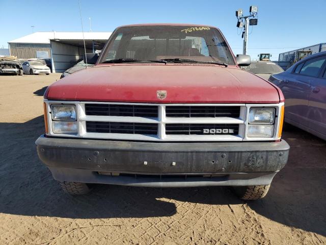 1B7GG66X0KS187345 - 1989 DODGE DAKOTA SPORT RED photo 5