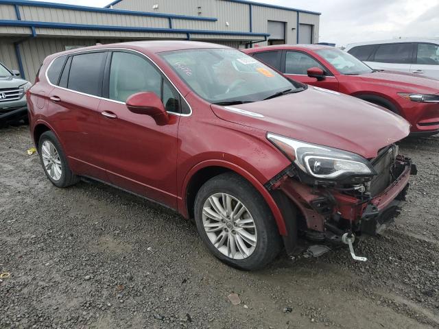 LRBFXASA5HD014917 - 2017 BUICK ENVISION PREFERRED MAROON photo 4