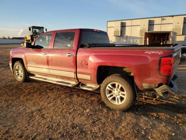 3GCUKSEJ4EG321812 - 2014 CHEVROLET SILVERADO K1500 LTZ BURGUNDY photo 2