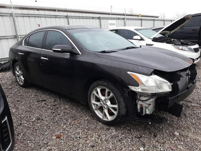 1N4AA5AP5EC452760 - 2014 NISSAN MAXIMA S BLACK photo 4