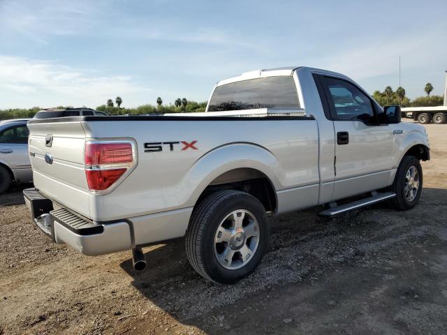 1FTRF12W09KC07910 - 2009 FORD F150 SILVER photo 3