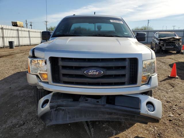 1FTRF12W09KC07910 - 2009 FORD F150 SILVER photo 5