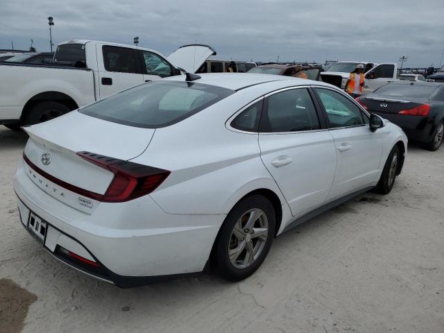 5NPEG4JA0MH088203 - 2021 HYUNDAI SONATA SE WHITE photo 3