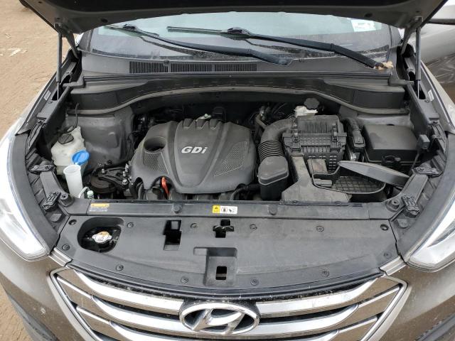 5XYZT3LB7FG234832 - 2015 HYUNDAI SANTA FE S SILVER photo 11