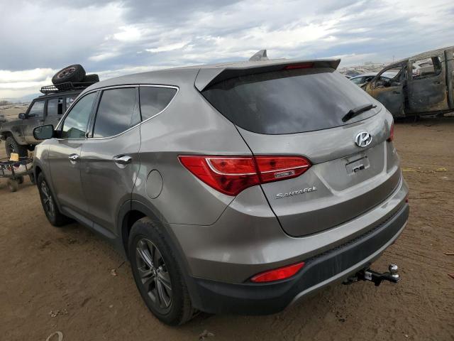 5XYZT3LB7FG234832 - 2015 HYUNDAI SANTA FE S SILVER photo 2