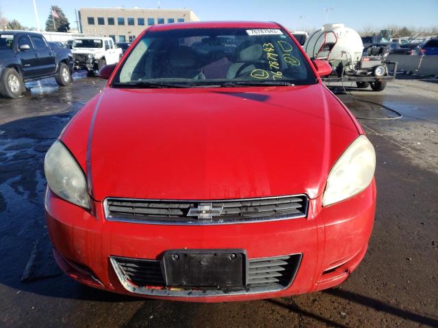 2G1WA5EK4A1105508 - 2010 CHEVROLET IMPALA LS RED photo 5