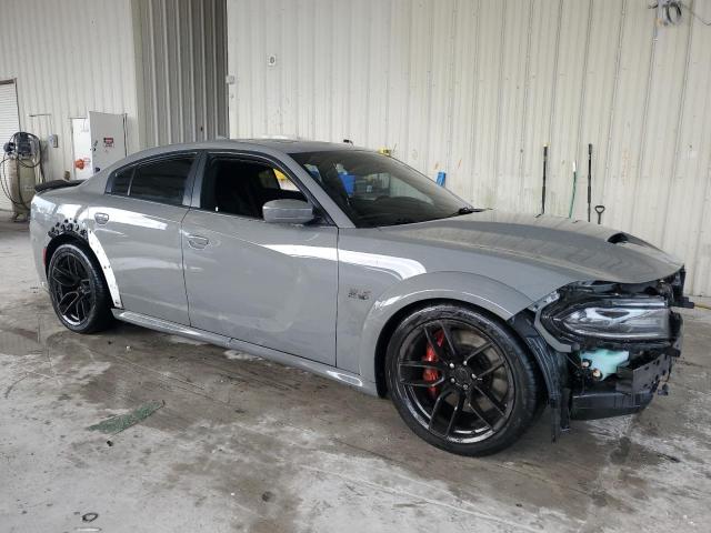 2C3CDXGJ6JH336388 - 2018 DODGE CHARGER R/T 392 GRAY photo 4