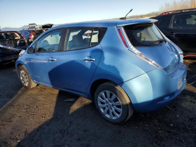 1N4AZ0CP3DC417321 - 2013 NISSAN LEAF S BLUE photo 2