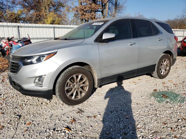 2GNAXKEV0K6185393 - 2019 CHEVROLET EQUINOX LT SILVER photo 1