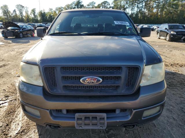 1FTPX14584NB53918 - 2004 FORD F150 2WD GRAY photo 5