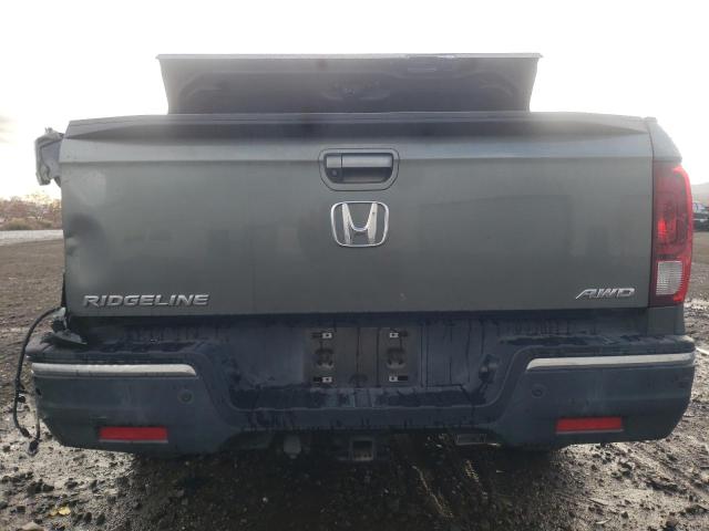 5FPYK3F76HB002293 - 2017 HONDA RIDGELINE RTL GRAY photo 6