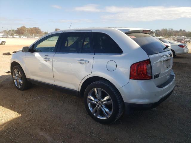 2FMDK3KC9BBB54532 - 2011 FORD EDGE LIMITED WHITE photo 2