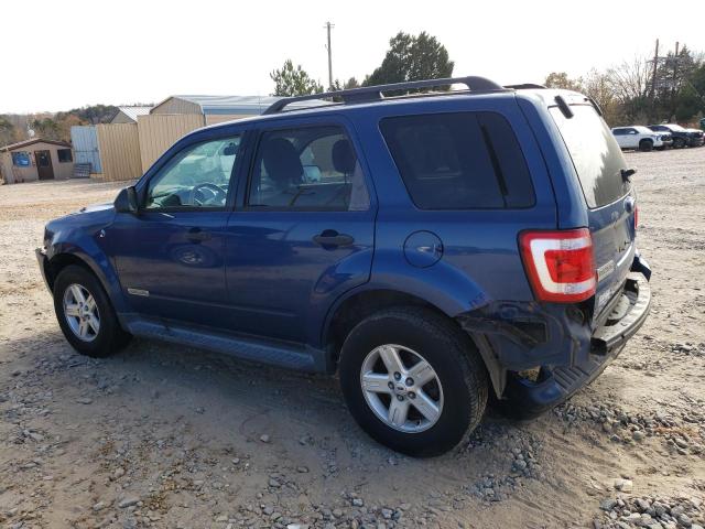 1FMCU49H38KB48690 - 2008 FORD ESCAPE HEV BLUE photo 2