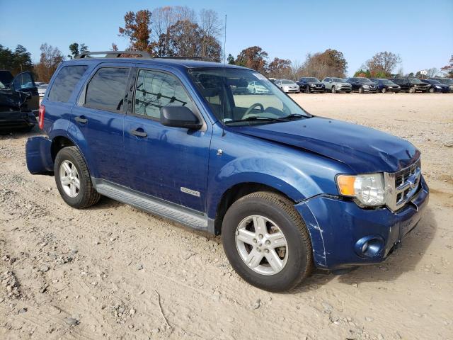 1FMCU49H38KB48690 - 2008 FORD ESCAPE HEV BLUE photo 4