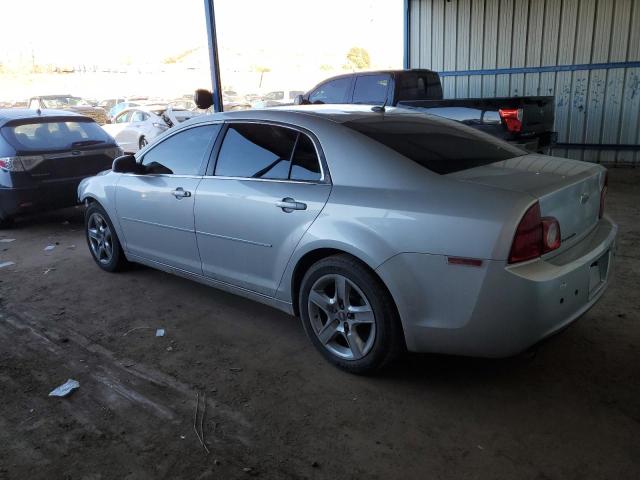 1G1ZC5EB9A4126687 - 2010 CHEVROLET MALIBU 1LT SILVER photo 2