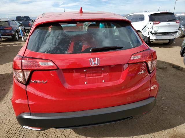 3CZRU6H33JG715147 - 2018 HONDA HR-V LX RED photo 6