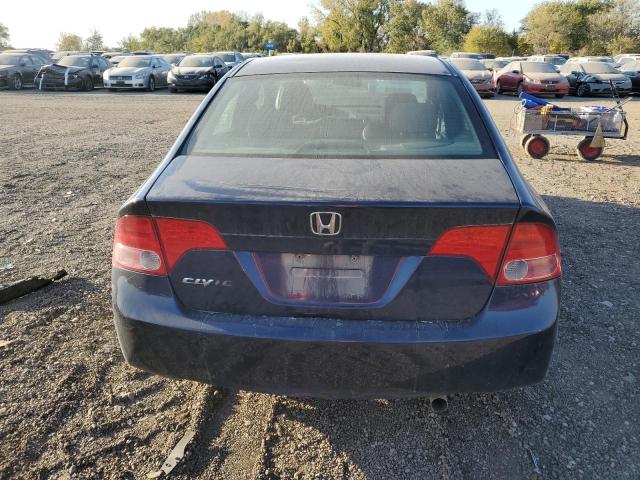 1HGFA16988L047114 - 2008 HONDA CIVIC EXL ლურჯი ფოტო 6