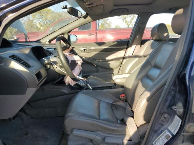 1HGFA16988L047114 - 2008 HONDA CIVIC EXL ლურჯი ფოტო 7