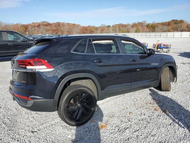 1V26E2CA8LC214733 - 2020 VOLKSWAGEN ATLAS CROS SE შავი ფოტო 3