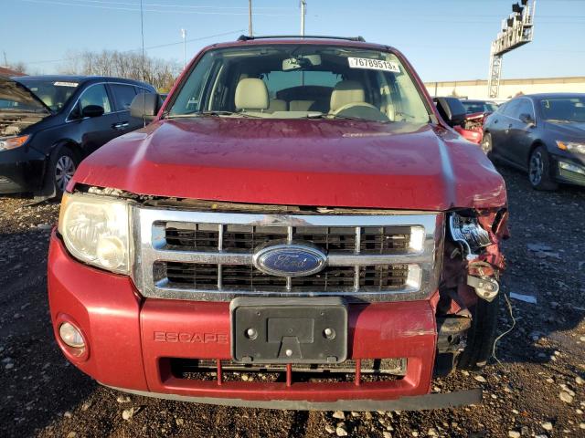 1FMCU93178KB48930 - 2008 FORD ESCAPE XLT MAROON photo 5