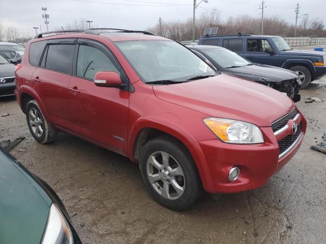 2T3DF4DV6CW182381 - 2012 TOYOTA RAV4 LIMITED RED photo 4