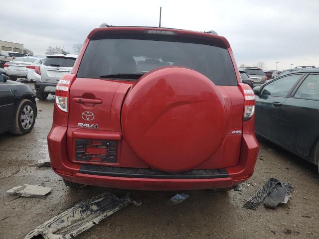 2T3DF4DV6CW182381 - 2012 TOYOTA RAV4 LIMITED RED photo 6