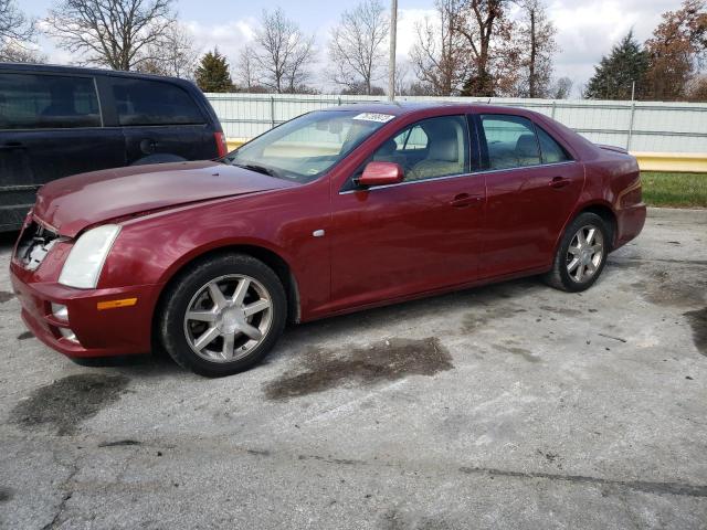 1G6DC67A750209210 - 2005 CADILLAC STS RED photo 1