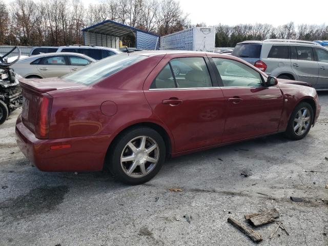 1G6DC67A750209210 - 2005 CADILLAC STS RED photo 3