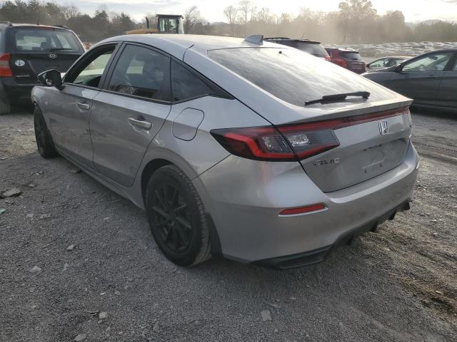 19XFL2H8XNE004336 - 2022 HONDA CIVIC SPORT GRAY photo 2