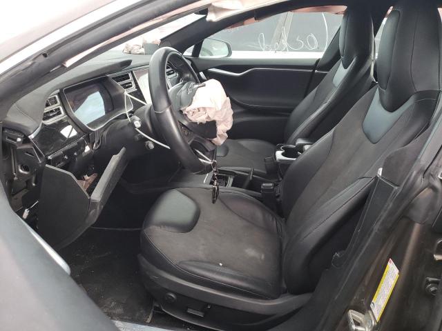 5YJSA1E28GF164985 - 2016 TESLA MODEL S BROWN photo 7