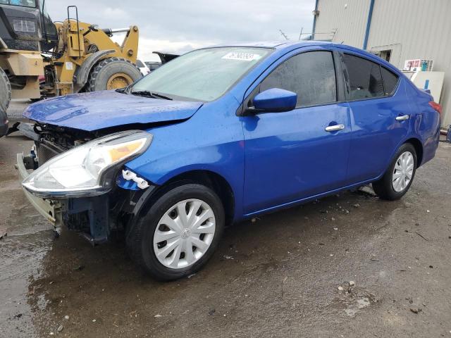 3N1CN7AP2GL821233 - 2016 NISSAN VERSA S BLUE photo 1