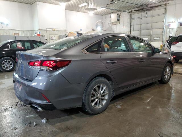 5NPE24AF1JH701158 - 2018 HYUNDAI SONATA SE GRAY photo 3