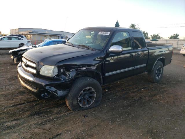 5TBRU34155S449381 - 2005 TOYOTA TUNDRA ACCESS CAB SR5 GRAY photo 1