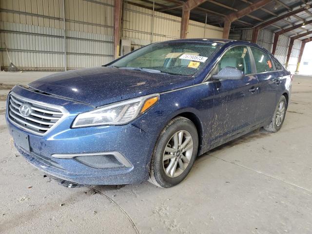 5NPE24AF6HH540879 - 2017 HYUNDAI SONATA SE BLUE photo 1