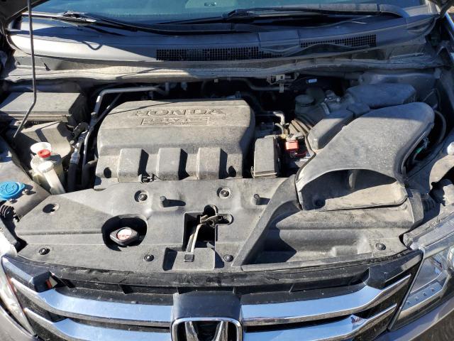 5FNRL5H6XGB127967 - 2016 HONDA ODYSSEY EXL GRAY photo 12