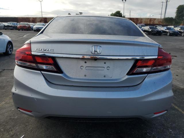2HGFB2F97FH501091 - 2015 HONDA CIVIC EXL ვერცხლისფერი ფოტო 6