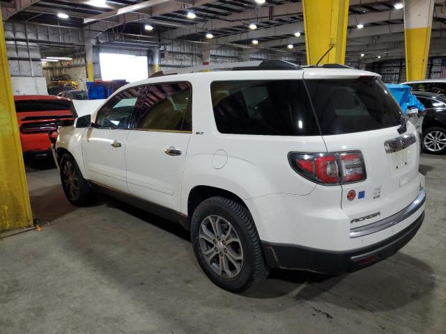 1GKKVSKD1DJ112591 - 2013 GMC ACADIA SLT-2 WHITE photo 2