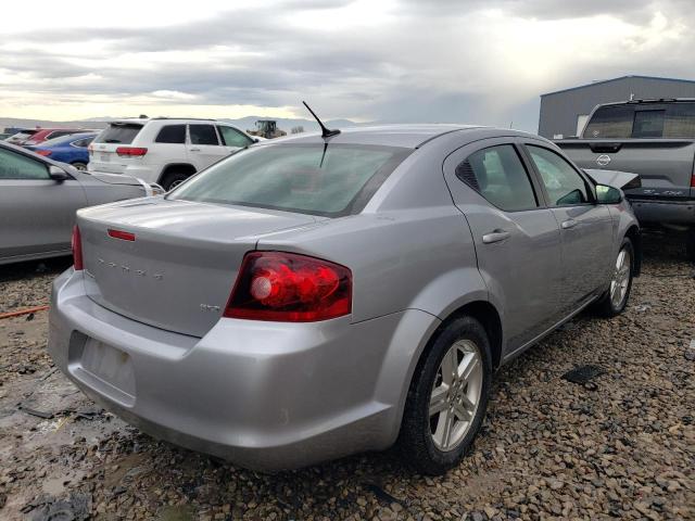 1C3CDZCB0DN548841 - 2013 DODGE AVENGER SXT SILVER photo 3