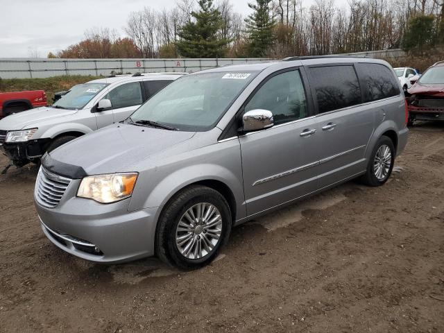 2C4RC1CG9GR177191 - 2016 CHRYSLER TOWN & COU TOURING L SILVER photo 1
