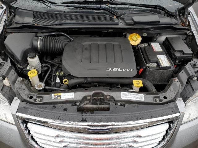 2C4RC1CG9GR177191 - 2016 CHRYSLER TOWN & COU TOURING L SILVER photo 12