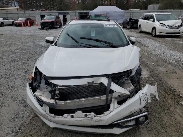 19XFC1F32KE010547 - 2019 HONDA CIVIC EX WHITE photo 5