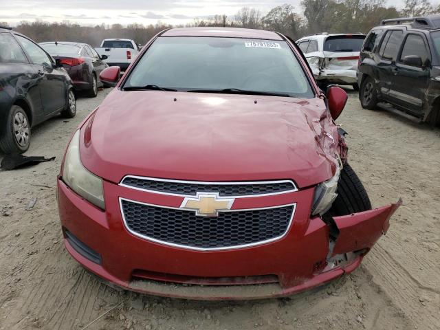 1G1PG5SC6C7225199 - 2012 CHEVROLET CRUZE LT RED photo 5