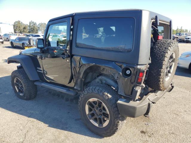 1C4AJWAG2CL176132 - 2012 JEEP WRANGLER SPORT BLACK photo 2